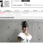 misha janette interviewed by mercedes benz fashion week tokyo 2012