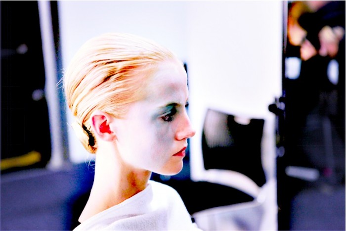 white face
