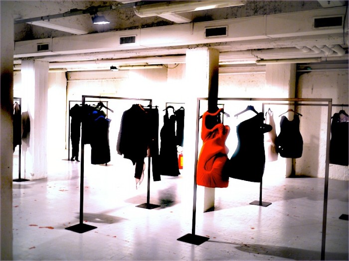 white basement sylvio showroom