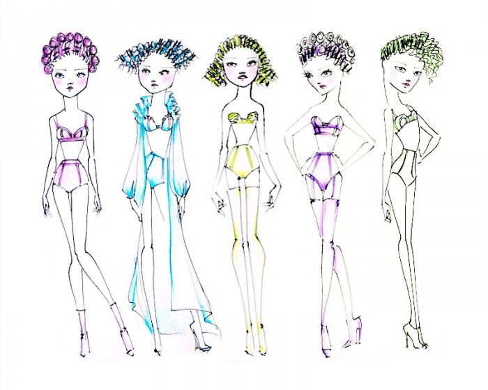 models sketch