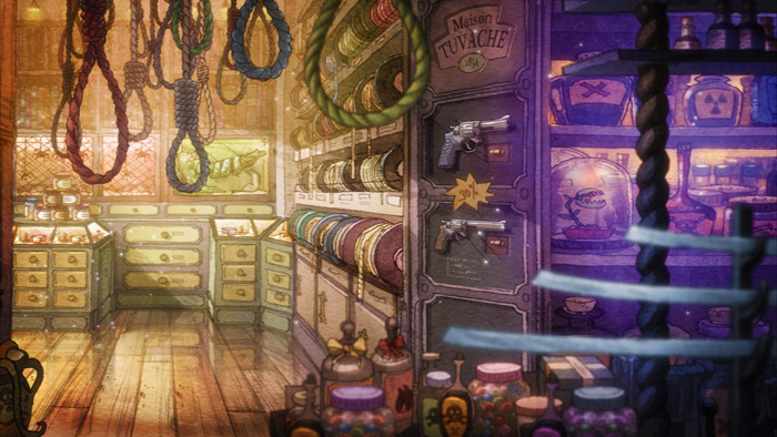les magasins des suicides screenshot