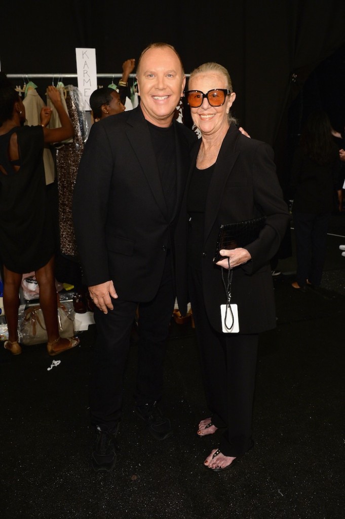 Michael Kors - Backstage - Spring 2014 Mercedes-Benz Fashion Week